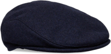 Ivy Slim Cap Accessories Headwear Flat Caps Marineblå Wigéns*Betinget Tilbud