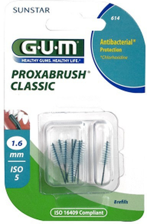 GUM Proxabrush Classic 1,6 mm Refill 8 st