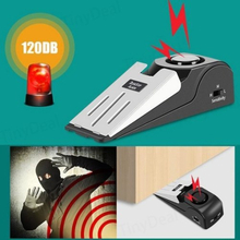 Haushalts 100dB Mini Größe leichte tragbare Alarm Türstopper mit 30er Alarm