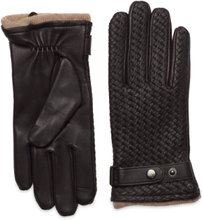 Adax Glove Simon Accessories Gloves Finger Gloves Svart Adax*Betinget Tilbud