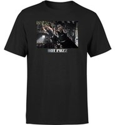 Hot Fuzz Pub Scene Unisex T-Shirt - Black - XL - Black