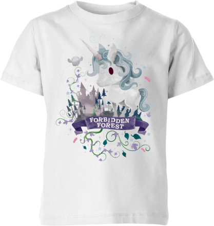 Harry Potter Kids Forbidden Forest Unicorn Kids' T-Shirt - White - 3-4 Jahre