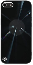 PHONESKIN for iPhone 7/8 /SE (2020)/SE (2022) Convex Lens Pattern 3D Effect Phone Case High Aluminum