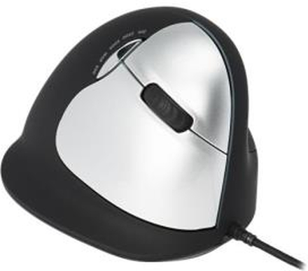 R-Go HE Ergonomic Mouse Large (above 185mm), Right Handed, Wired