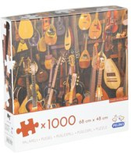 Pussel 1000 bitar Gitarrer