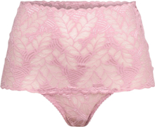 Ginaup High String Lingerie Panties High Waisted Panties Rosa Underprotection*Betinget Tilbud