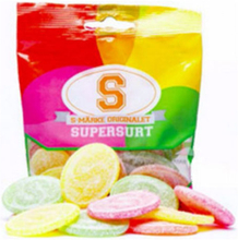 S-Märken Supersura i Påse - 80 gram
