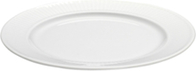 "Tallerken Flad Plissé 20 Cm Hvid Home Tableware Plates Dinner Plates White Pillivuyt"