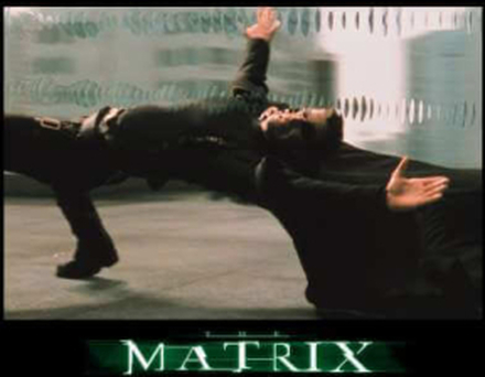 Matrix Bullet Time Hoodie - Black - L