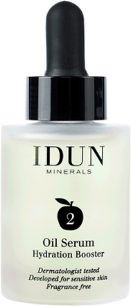 Oil Serum Hydration Booster Serum Ansiktspleie Nude IDUN Minerals*Betinget Tilbud