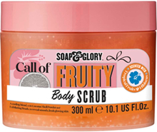 Soap & Glory Call of Fruity Body Scrub for Exfoliation and Smoother Skin Body Scrub - 300 ml
