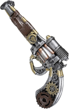 Stilig Steampunk Pistol i Skumlatex 31 cm