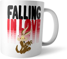 Looney Tunes Falling In Love Wile E. Coyote Mug