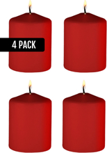 Ouch!: Tease Candles Blood Orange, 4-pack, röd