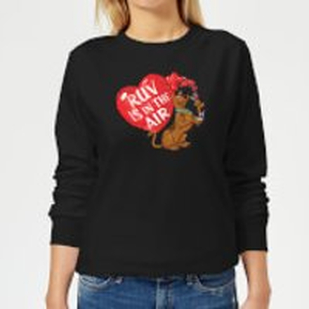 Scooby Doo Ruv Is In The Air Women's Sweatshirt - Black - M - Black