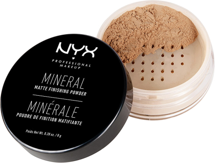 NYX Professional Makeup Mineral Matte Finishing Powder MFP02 Medium/Dark - 8 g