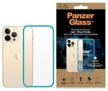 PanzerGlass ClearCase iPhone 13 Pro Max 6.7 Antibakteriel militærkvalitet Bondi Blue 0341