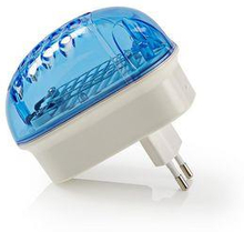 Nedis Mosquito Stop ljusfälla | 1 W | Lamptyp: Lysdiodlampa | Effektiv räckvidd: 20 m² | Blå / Vit