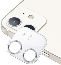 USAMS kameraobjektiv glas iPhone 12 metal hvid / hvid BH703JTT02 (US-BH703)