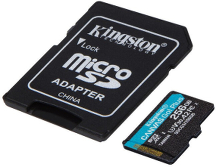 Mikro-SD-hukommelseskort med adapter Kingston SDCG3/256GB 256 GB UHS-I