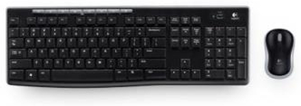 Logitech MK270 Wireless Keyboard and Mouse Combo Set - Nordic Layout