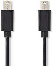 Nedis Mini Displayport-kabel | DisplayPort 1.2 | Mini DisplayPort Hane | Mini DisplayPort Hane | 21.6 Gbps | Nickelplaterad | 1.00 m | Rund | PVC | Svart | Plastpåse