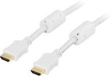 Kbl HDMI-kabel, 19-pin ha ha 10m, v1.4, vit