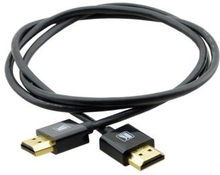 Kramer C-HM/HM/PICO Ultra-Slim Flexible High-Speed HDMI Cable W/Ethernet 1,8m, Black