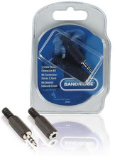 Bandridge Audio kopplingssystem 3.5 mm Svart