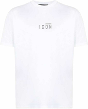 Reflekterende ikon-trykk t-skjorte