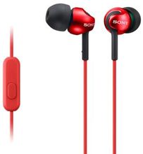 Sony Headset MDR-EX110AP Röd