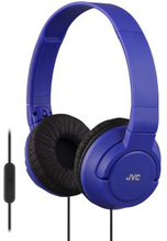 JVC Hörlur SR185 On-Ear Remote Mic Mörkblå