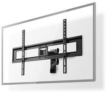 Nedis Tilt och vridbart TV väggfäste | 37-70 "" | Maximal skärmvikt som stöds: 25 kg | Går att tilta | Roterbar | Minsta väggdistans: 79 mm | Maximalt väggavstånd: 427 mm | 3 Ledpunkt(er) | ABS / Stål | Svart
