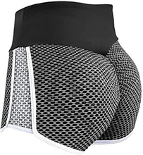 Summer Hollow Out Women Scrunch Butt Lift Shorts High Waisted Pants for Workout Exercise Yoga Gym