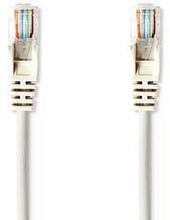 Nedis Cat 5e kabel | U/UTP | RJ45 hane | RJ45 hane | 2.00 m | Rund | PVC | Grå | Plastpåse