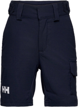 Jr Hh Qd Cargo Shorts Sport Shorts Sport Shorts Blue Helly Hansen