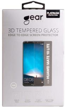 GEAR Härdat Glas 3D Full Cover Transp. Huawei Mate 10 Lite