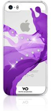 WHITE-DIAMONDS Crystal Cover Liquids Lila iPhone5/5s/SE