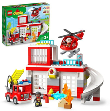 LEGO DUPLO Classic 10970 Brandstation & helikopter