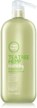 Tea Tree Hemp Restoring Conditioner & Body Lotion, 1000ml