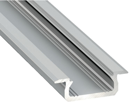 Nextec Aluminiumsprofil for LED-lister for innfelling