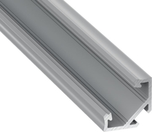 Nextec Aluminiumsprofil for hjørnemontering for LED-lister