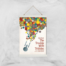 The Trouble With Tribbles Giclee - A3 - White Hanger
