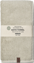 Terry Bath Towel Home Textiles Bathroom Textiles Towels & Bath Towels Bath Towels Beige Humdakin*Betinget Tilbud