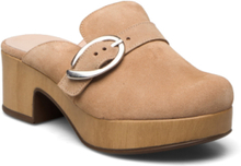 Slow Shoes Mules & Slip-ins Heeled Mules Brun Wonders*Betinget Tilbud