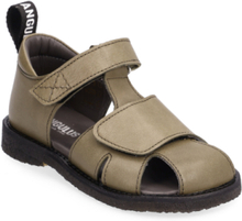 Sandals - Flat - Closed Toe - Shoes Summer Shoes Sandals Green ANGULUS
