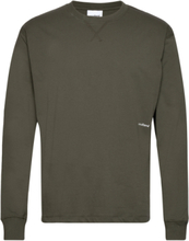 Dima Long Sleeve T-Shirt T-shirts Long-sleeved Kakigrønn Soulland*Betinget Tilbud