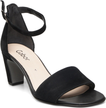 Ankle-Strap Sandal Sandal Med Klack Black Gabor