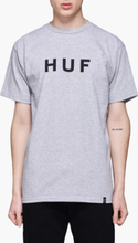 HUF - Essentials Og Logo Tee - Grå - XS