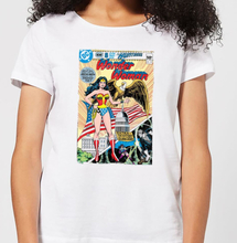 Justice League Wonder Woman Cover Women's T-Shirt - White - S